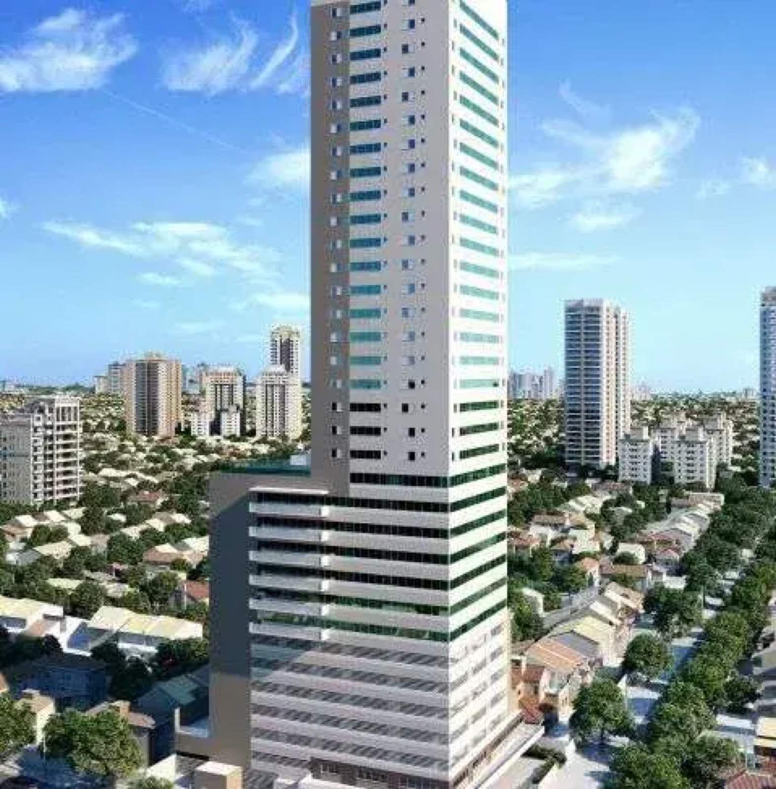 Fachada do QS Life Home & Clinical, no Setor Marista, em Goiânia