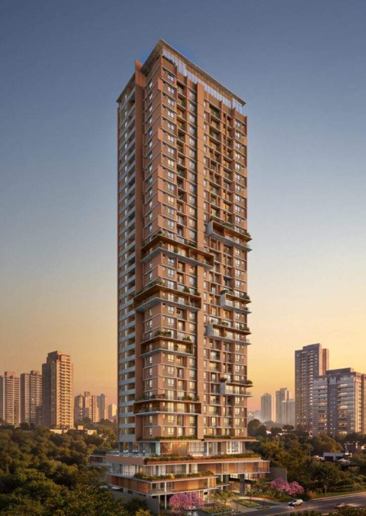 Torre do Tempo Flamboyant Residencial, com 34 pavimentos, no Jardim Goiás em Goiânia
