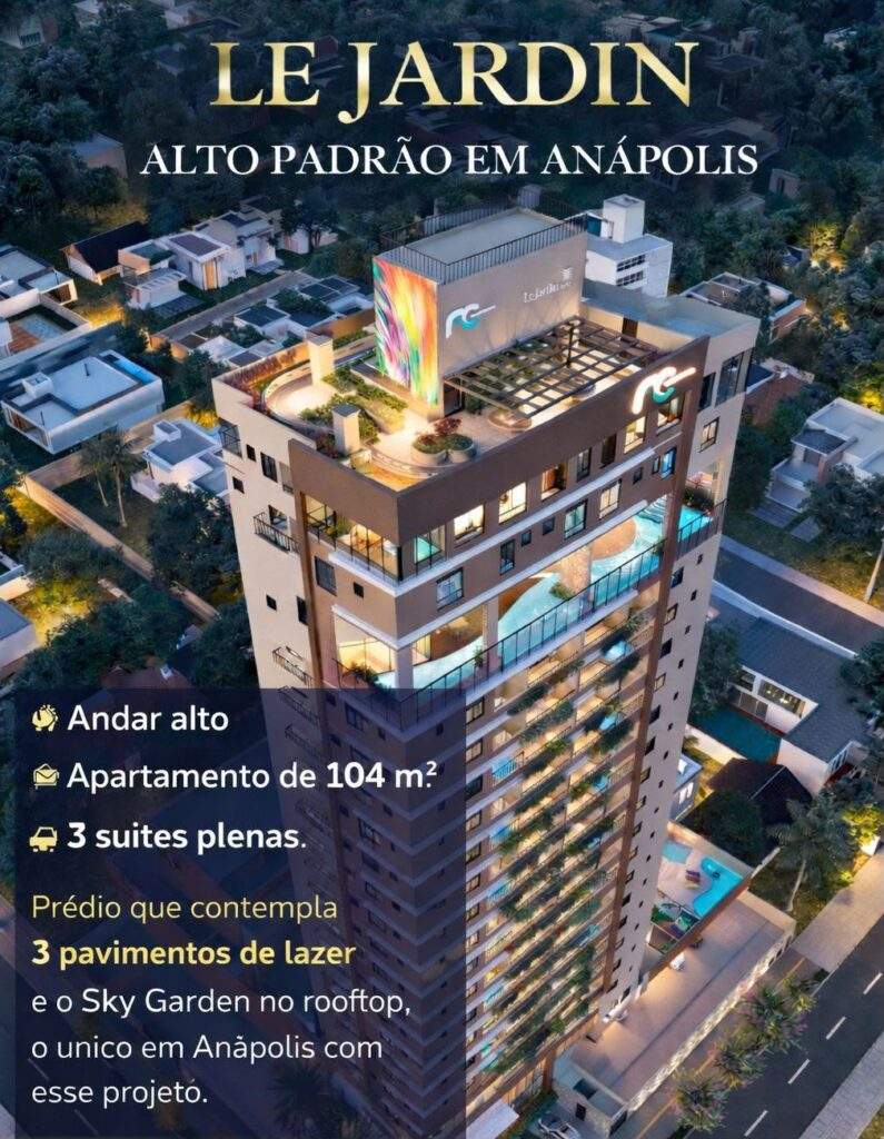 Apartamento à Venda com Varanda Gourmet, 104 m² e 3 suítes plenas em Anápolis-GO, foto 11