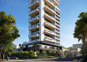 bauhaus lago vaca brava fachada acesso