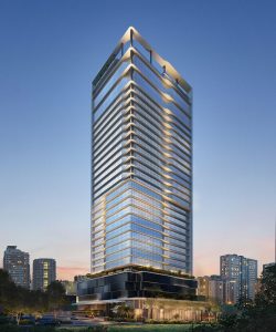 passeo opus business fachada angulada